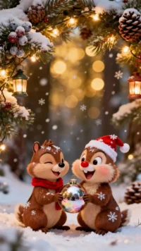 Christmas Chip 'n' Dale